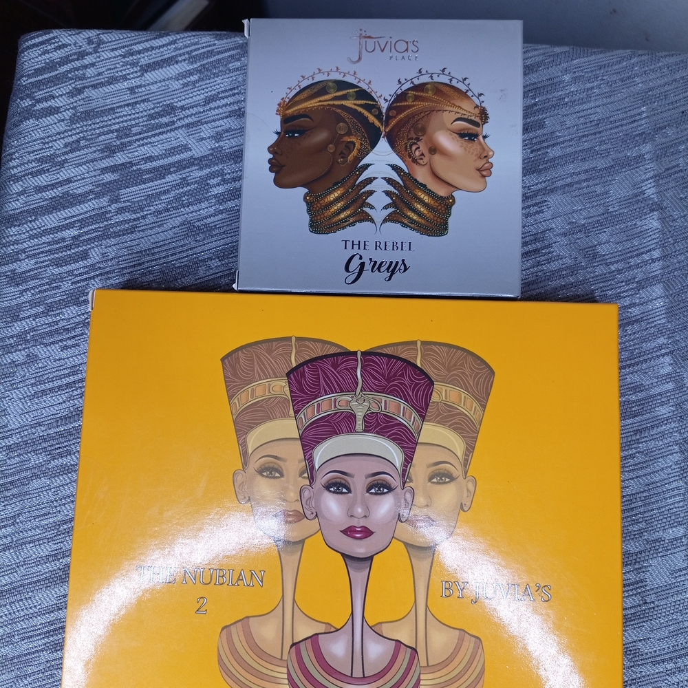 Juvia's Place the Nubian 2 & The Rebel Greys Palettes- New & Unused